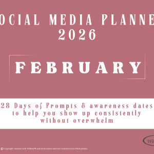 February Social Media Planner